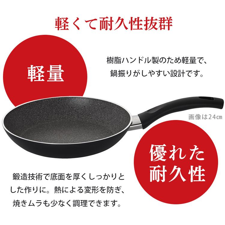 Ballarini バッラリーニ　フライパン　26㎝　24㎝　20㎝　3点セット バッラリーニ フェラーラ フライパン20cm イタリア IH対応 75001-783-0