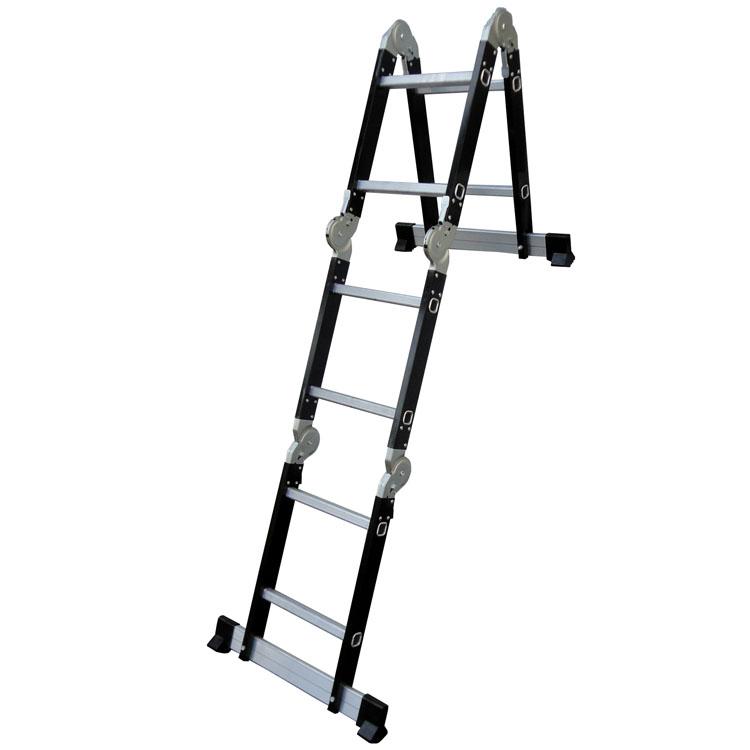 アルミス はしご 脚立 洗車台 8WAYSステップラダー229 ブラック ASL