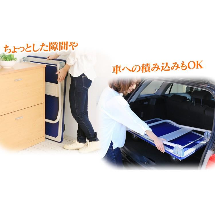 台車 折りたたみ キャスター 軽量 300kg タイヤ 業務用 コンパクト 運搬用台車 平台車 家庭用 スチール台車 SLD-H001BL 耐荷重300kg 大型 |  | 04