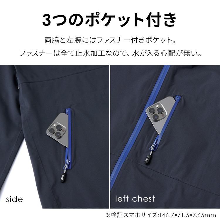 IRIS OHYAMA マウンテンパーカー レディース メンズ ロング 防水