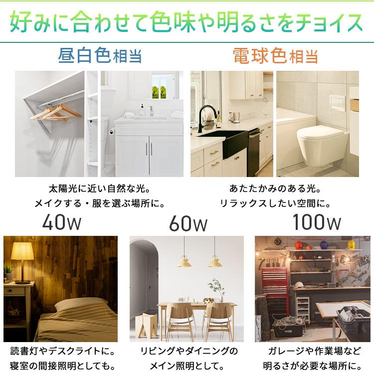 IRIS OHYAMA（アイリスオーヤマ） led電球 e26 100w 相当 昼白色 電球