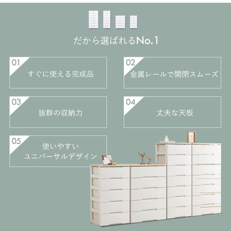 IRIS OHYAMA（アイリスオーヤマ） チェスト 2個セット 完成品 収納