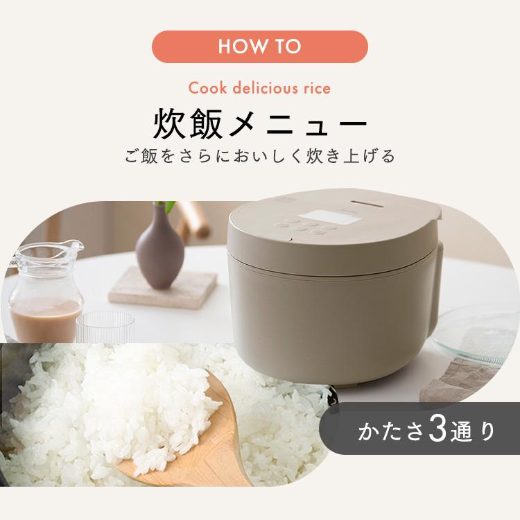 IRIS OHYAMA（アイリスオーヤマ） 炊飯器 5.5合 一人暮らし用 5合炊き