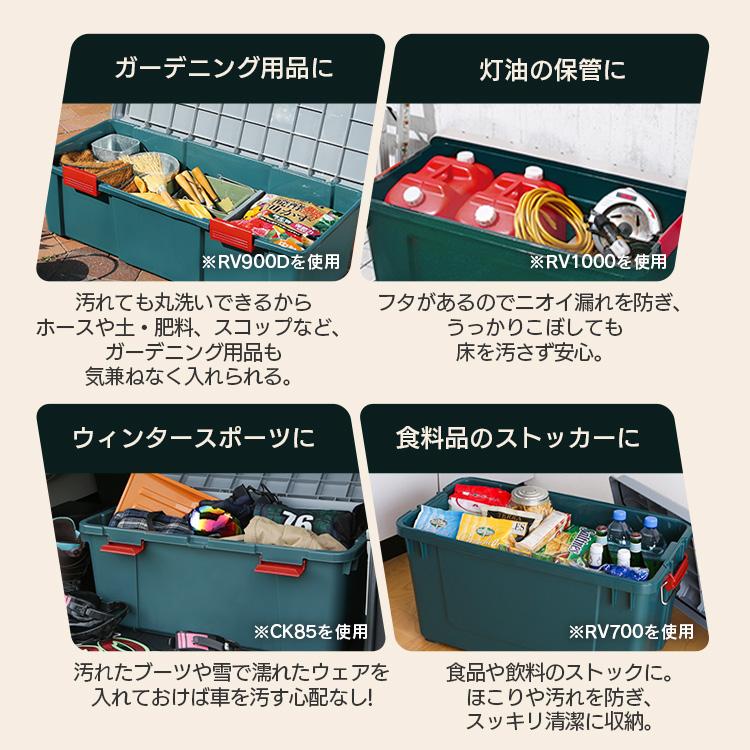IRIS OHYAMA（アイリスオーヤマ） コンテナボックス 収納ボックス 屋外