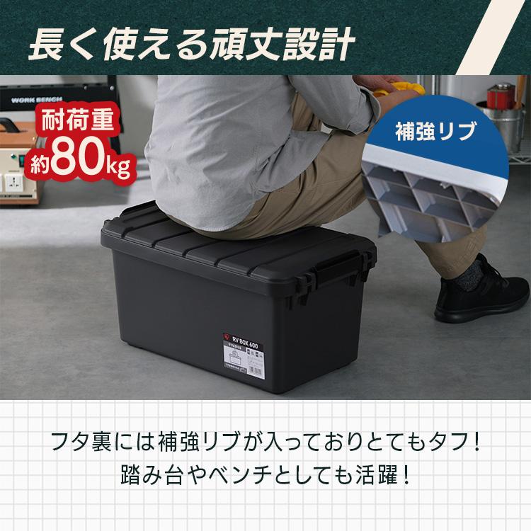 IRIS OHYAMA（アイリスオーヤマ） コンテナボックス 収納ボックス 屋外