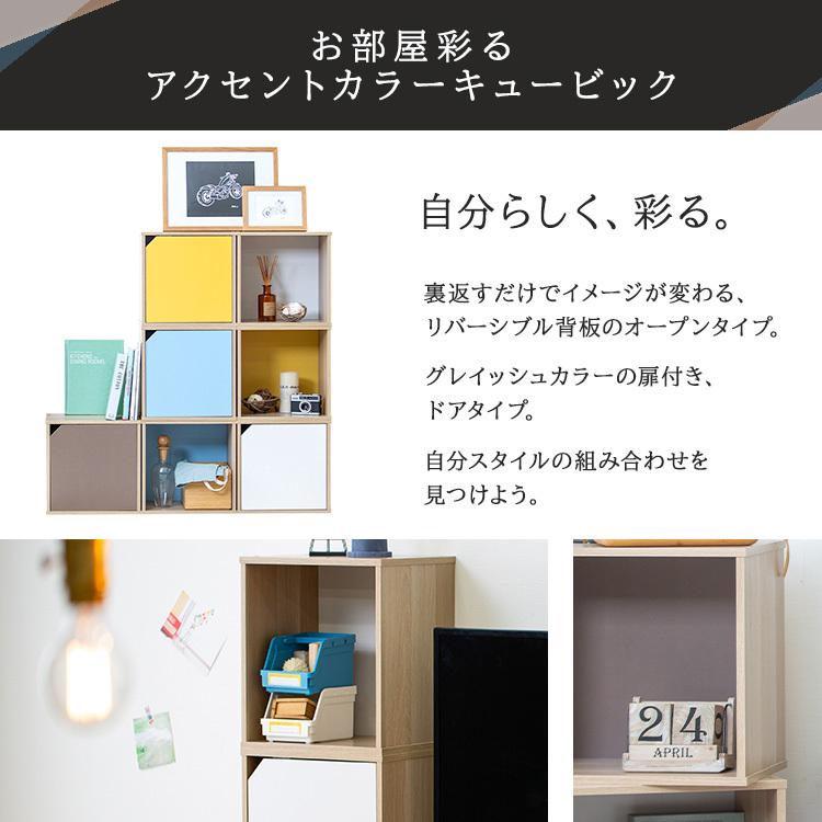 IRIS OHYAMA カラーボックス 収納ボックス キューブボックス