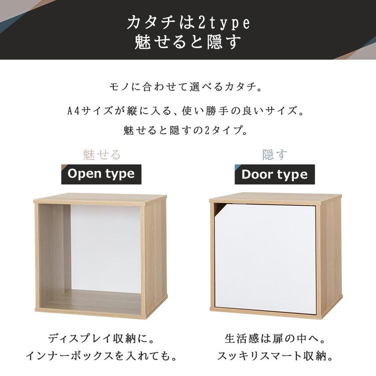 当店限定販売 カラーボックス 収納ボックス キューブボックス 収納 おしゃれ 1段 扉 アクセントカラーキュビック アイリスオーヤマ Acqb 35 Supplystudies Com