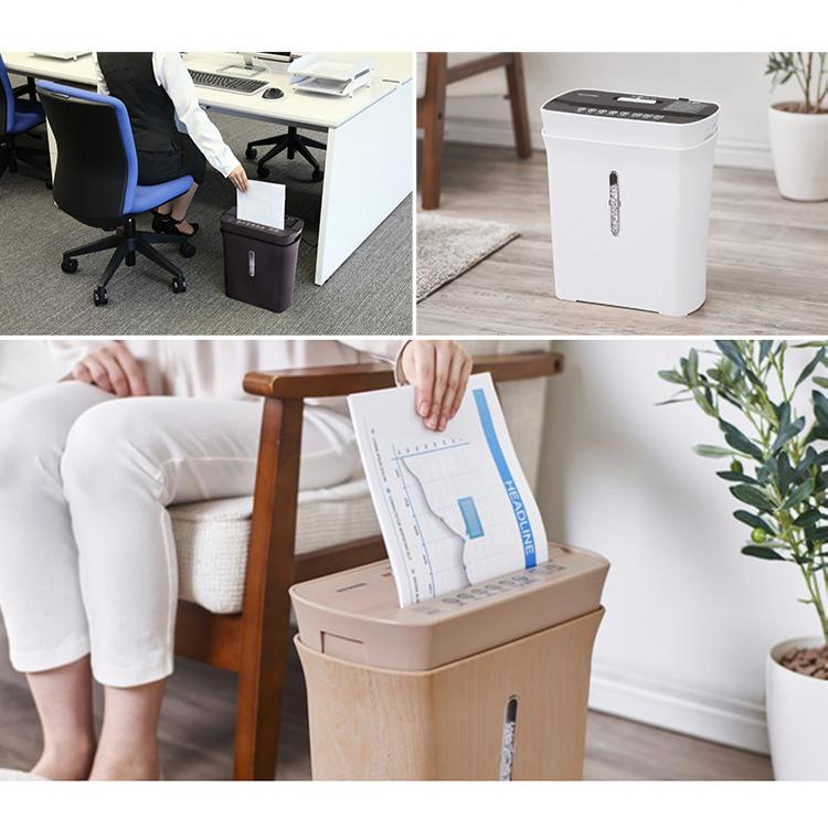 IRIS OHYAMA（アイリスオーヤマ） シュレッダー 家庭用 電動 おしゃれ