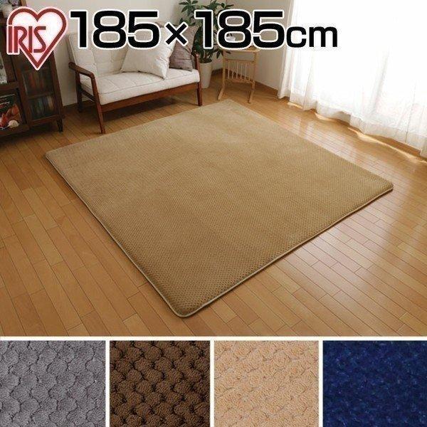 ラ クッションラグ 鹿の子 185 185 Mcrk 1818 アイリスオーヤマ M ゆにでのこづち Yahoo 店 通販 Yahoo ショッピング