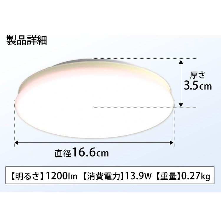 IRIS OHYAMA シーリングライト 小型 玄関 トイレ 廊下 洗面所
