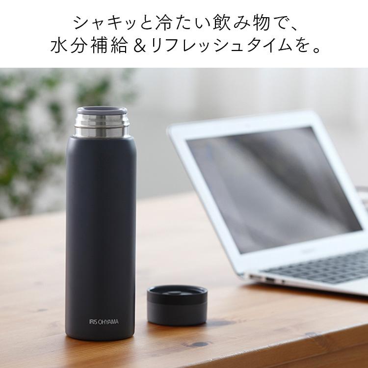 水筒 マグ スクリュー 保温 保冷 マグボトル 子供 おしゃれ 500ml キッズ 送料無料 ステンレスボトル マイボトル 軽量 かわいい 大人 SB-S500 アイリスオーヤマ｜unidy-y｜21