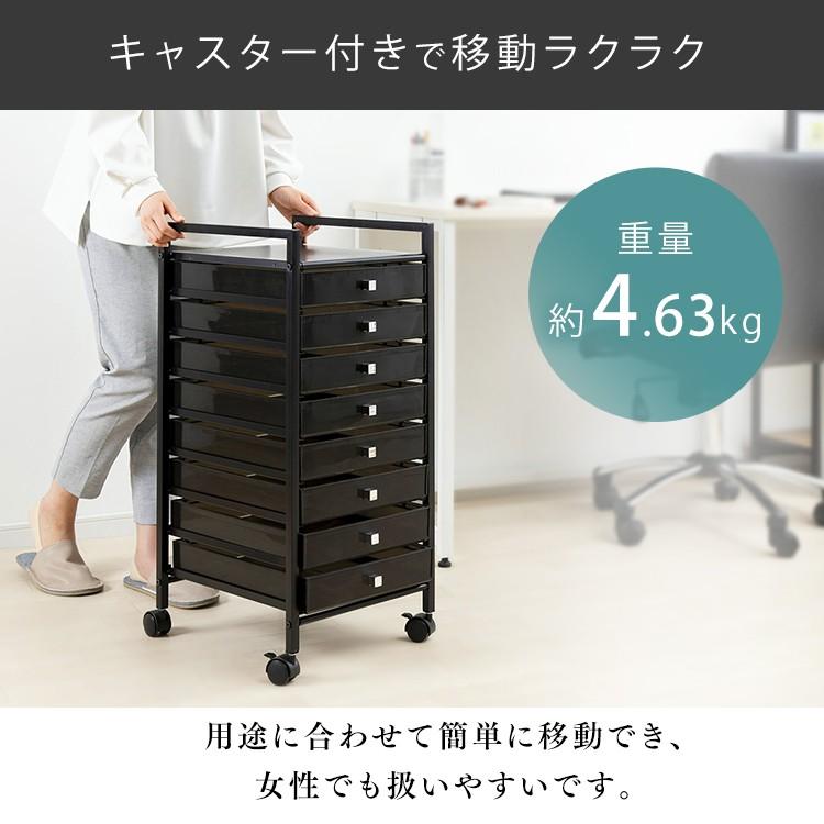 デスクワゴン スリム キャビネット 収納 おしゃれ サイドワゴン デスク下収納 キッチンワゴン 8段 チェスト オフィス 収納ラック 収納ワゴン Ddc 080 M ゆにでのこづち Yahoo 店 通販 Yahoo ショッピング