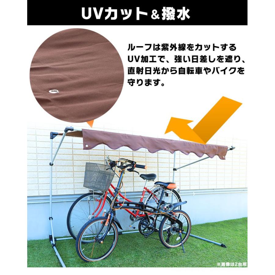 サイクルハウス サイクルポート おしゃれ 自転車置き場 2台 1台 サイクルガレージ 固定 自転車 おしゃれ Cyg 002 D M ゆにでのこづち Yahoo 店 通販 Yahoo ショッピング