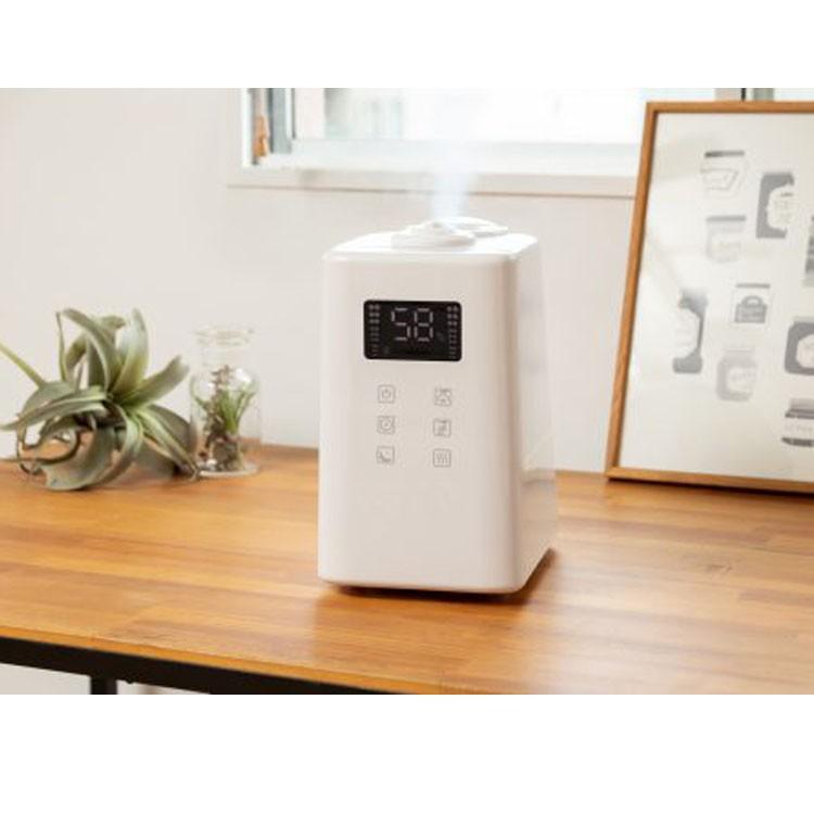 ハイブリッド式加湿器　ASH-6012／W アルファックス・コイズミ ハイブリッド式加湿器 ASH-6012/W (D