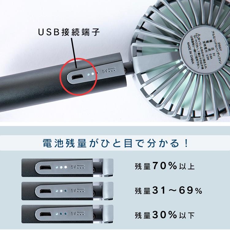 2WAYアルミハンドルハンディファン HCF20-15ED (D) : ゆにでのこづち