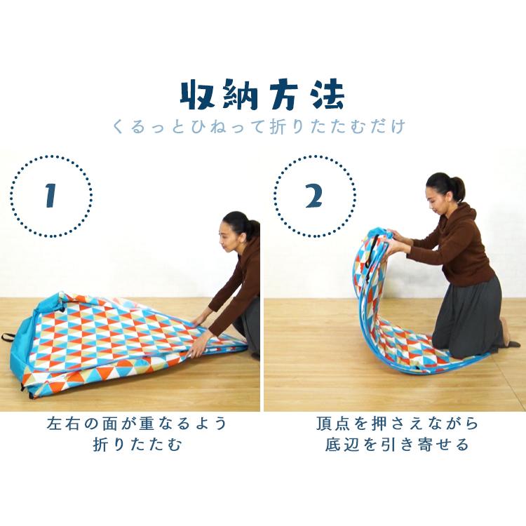 OMMOボリュームスリーブ テントライントップス ネイビー ワンタッチテント キャンプ アウトドア ポップアップテント 3人