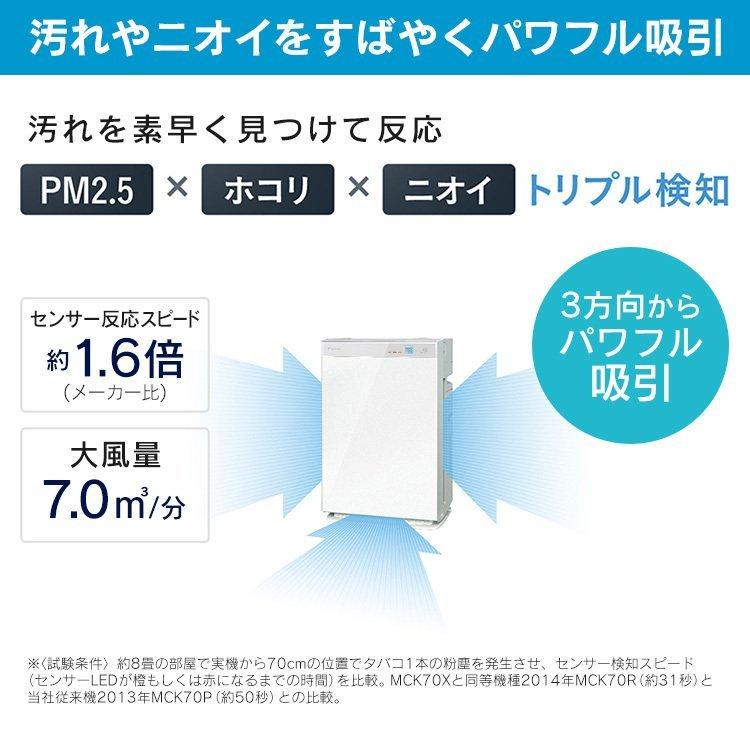ダイキン（DAIKIN） 空気清浄機 加湿器 花粉 集塵 脱臭 TAFUフィルター