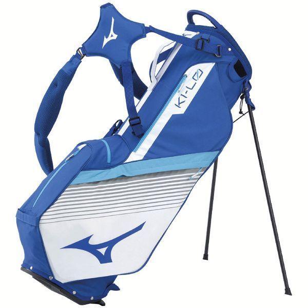 Mizuno キャディバッグ ホワイト×ネイビー ミズノ MIZUNO MIZUNO（ミズノ） Tour Staff キャディバッグ 5LJC2221