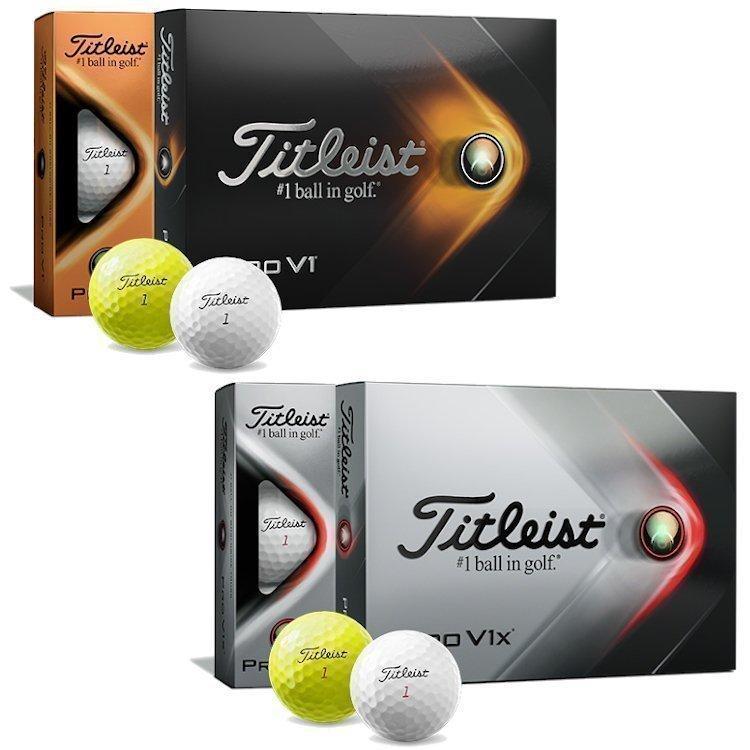 Pro V1 ゴルフボール タイトリスト 1ダース PRO V1X 2021年 12球入