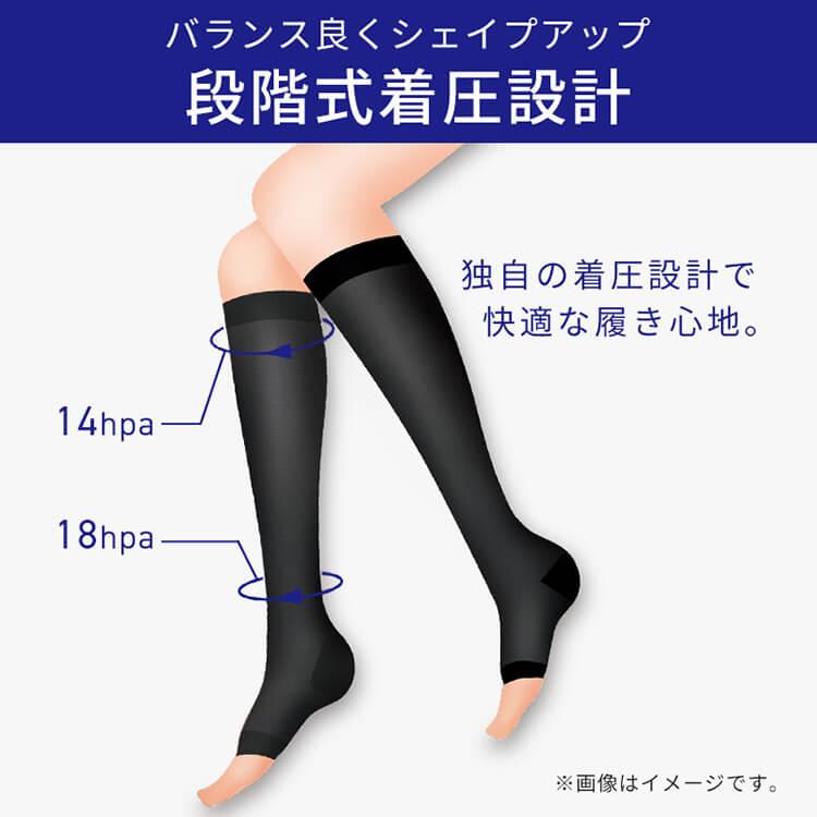 着圧ソックス 寝るとき 2足セット レディース ナイトソックス 夜用