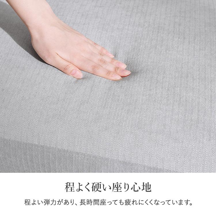 ソファー 2人掛け ソファ片肘ソファ カウチソファ カリーナ左肘 代引