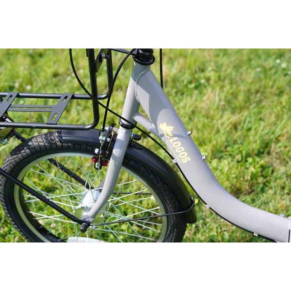 お値下げ！LOGOS 自転車 22インチ カーキカラー