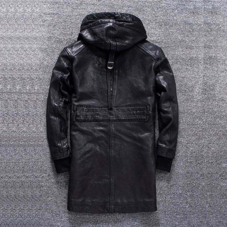 新入荷！限定版 秋冬 レザージャケット トレンチコート 重機關車服