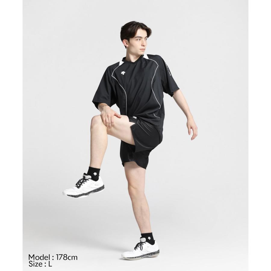 DESCENTE デサント バレーボール 半袖 ピステ 男女兼用 メンズ
