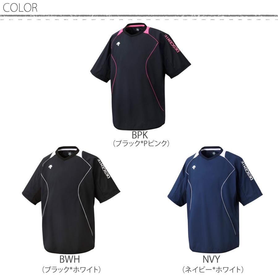 デサント　バレーユニフォーム　長袖　ブラック　圧着マーキング入り　セット デサント バレーボール DESCENTE バレーボール 長袖バレーシャツ