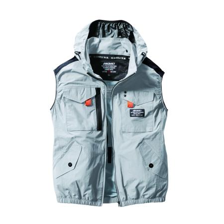 BURTLE バートル 2024 AC1154 XL 60.アッシュグレー ベスト 単品 