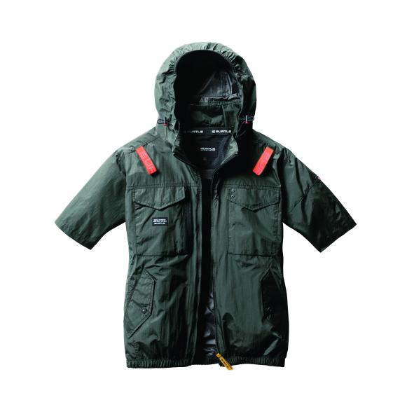 バートル空調服半袖ジャケットとバッテリー24V ファンセット2025年モデル 空調作業服 空調服®】【空調風神服 24V 2025新セット