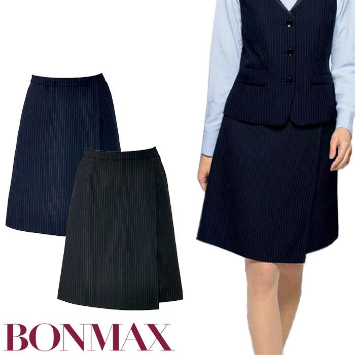 事務服 制服 BON ボンマックス キュロット AC3212 大きいサイズ21号 ボンマックス（BONMAX） 21号 キュロット AC3212 ネイビー ブラック