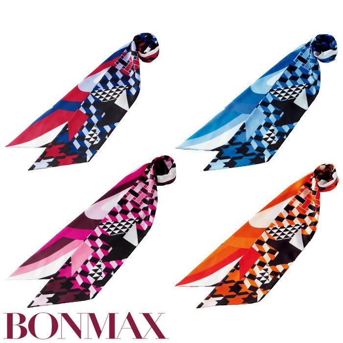 スカーフ a9109 小物 千鳥格子 ジオメトリック 制服 おもてなし服 受付 接客 事務服 オフィス Bonmax ボンマックス Bon a9109 ビズタイム 通販 Yahoo ショッピング