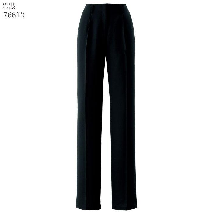 いしいし ジョア パンツ 事務服 76612 アンジョア 紺 黒 清涼裏地 高通気