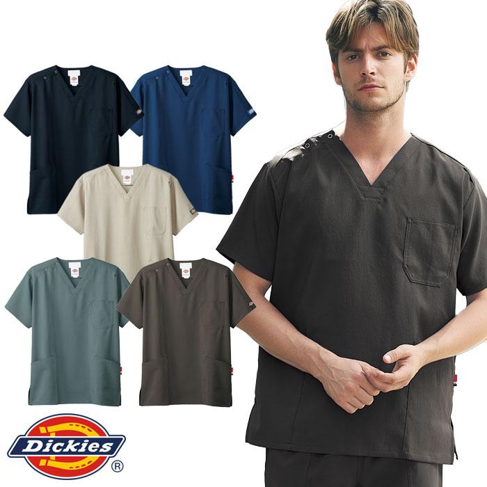 Dickies（ディッキーズ） スクラブ 医療 白衣 7072SC 男女兼用 SS〜4L