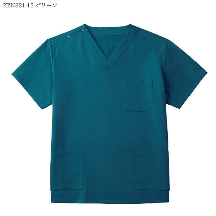 第一学院の服 KAZEN（カゼン） スクラブ 医療 白衣 KZN331-10〜18 男女兼用 ユニ