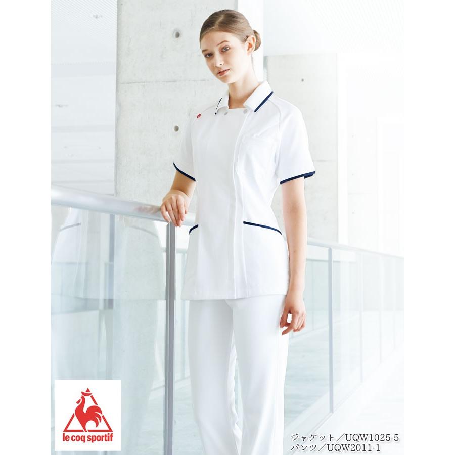 ルコックスポルティフ ジャケット 医療 白衣 Uqw1025 女性 レディース 制菌加工 ストレッチ ナース服 Le Coq Sportif M Lecoq Uqw1025 Biztime 通販 Yahoo ショッピング