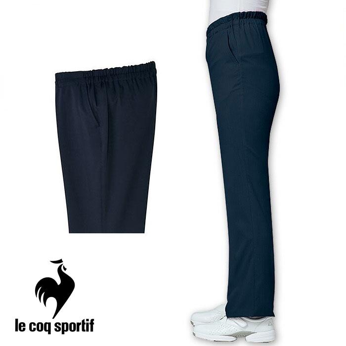 le coq sportif（ルコックスポルティフ） ナースパンツ 紺 ストレート