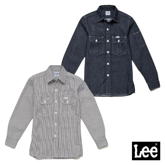 Lee（リー） Lee LWS43001 レディース長袖ワークシャツ 全2色 女性用