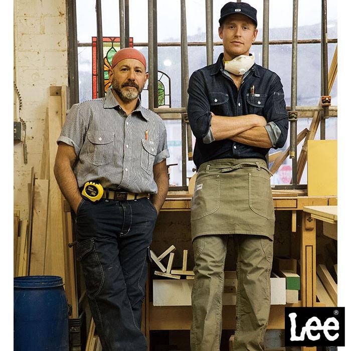 Lee（リー） Lee LWS46001 メンズ長袖ワークシャツ 男性用 シャツ S