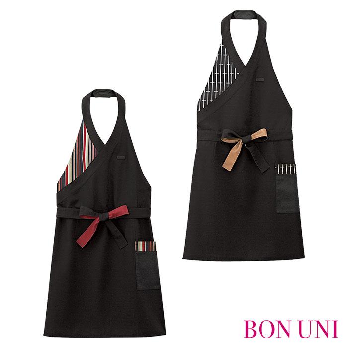 胸当てエプロン 47204 女性用 飲食店 ユニフォーム 和風 和食 居酒屋