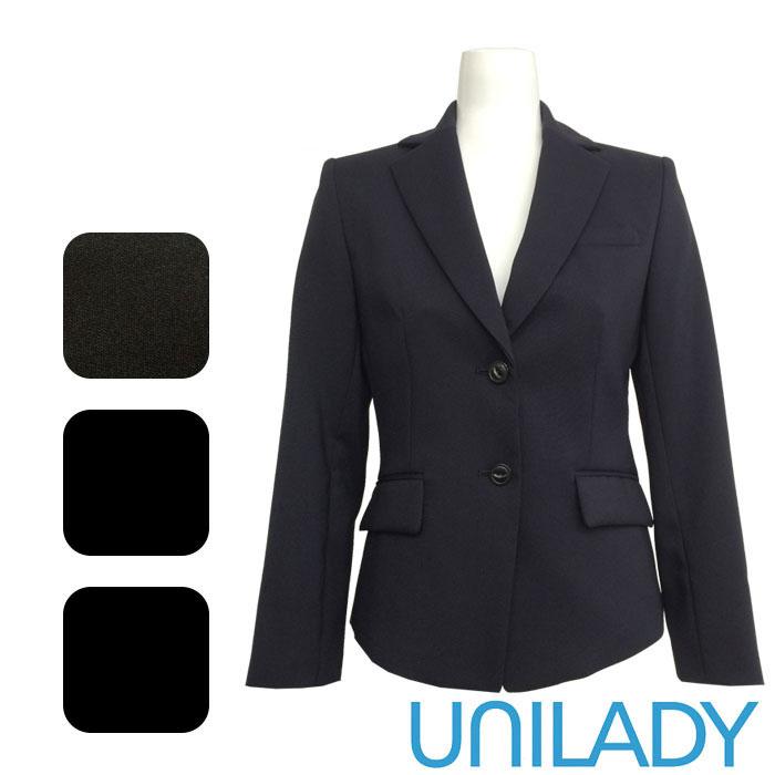 ジャケット U30 ストレッチ 撥水加工 オールシーズン ネイビー チャコールグレイ ブラック 事務服 制服 仕事服 接客 受付 スーツ 就活 Unilady 5号 15号 Uni U30 ビズタイム 通販 Yahoo ショッピング