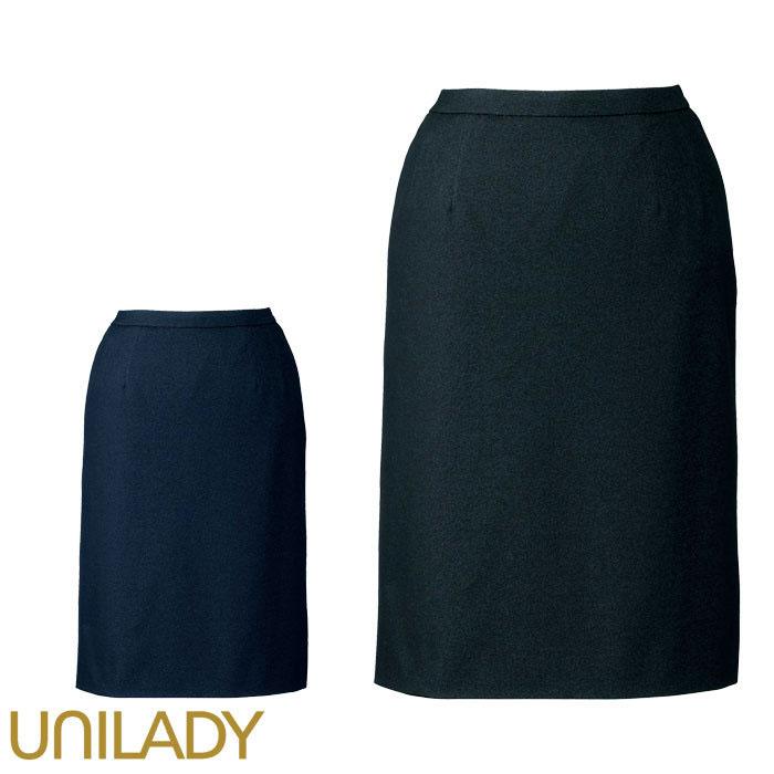 UNILADY セミタイトスカート 単品 5号〜19号 U9024 軽量 消臭 ストレッチ 家庭洗濯可 オールシーズン 制服 事務服 オフィス レディース ヤギコーポレーション セミタイト スカート 事務服 U9024 ブラック ネイビー レディース 家庭