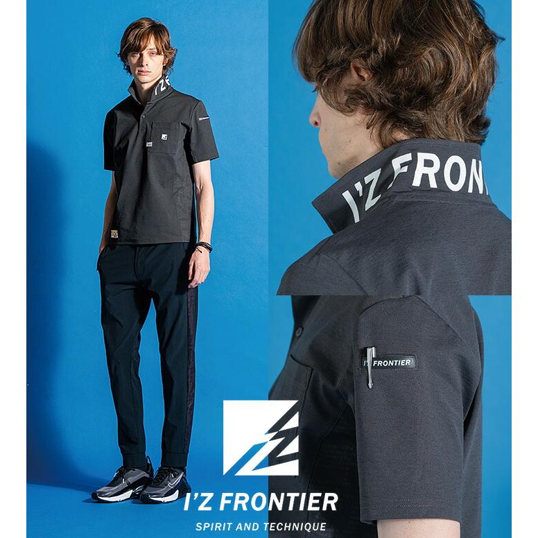 I'Z FRONTIER アイズフロンティア 半袖ポロシャツ パウダードライ