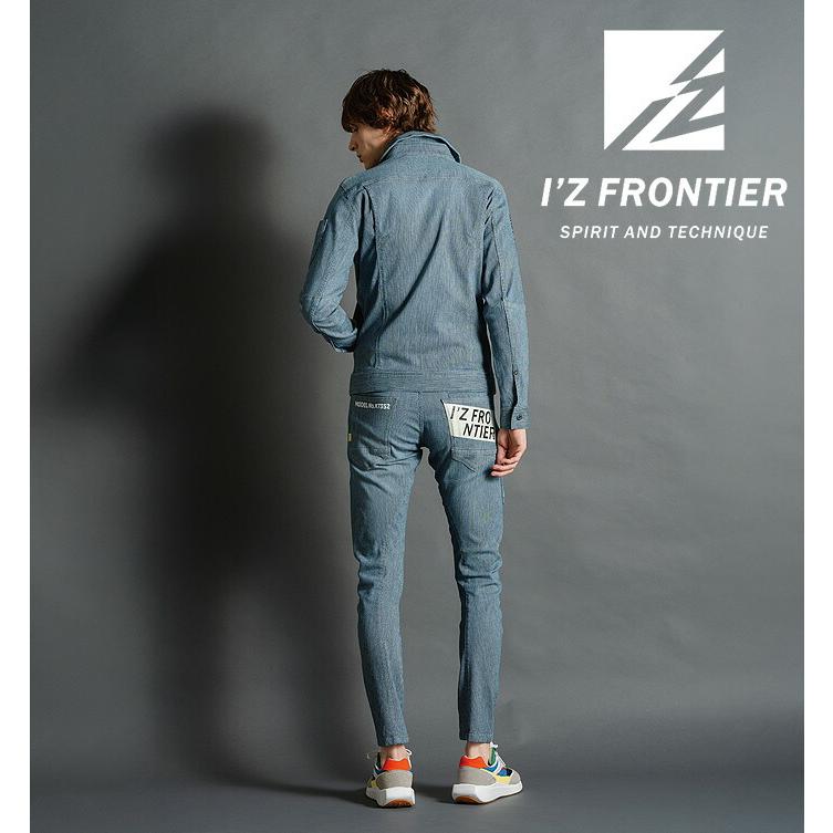 I'Z FRONTIER アイズフロンティア デニム ワークジャケット ストレッチ