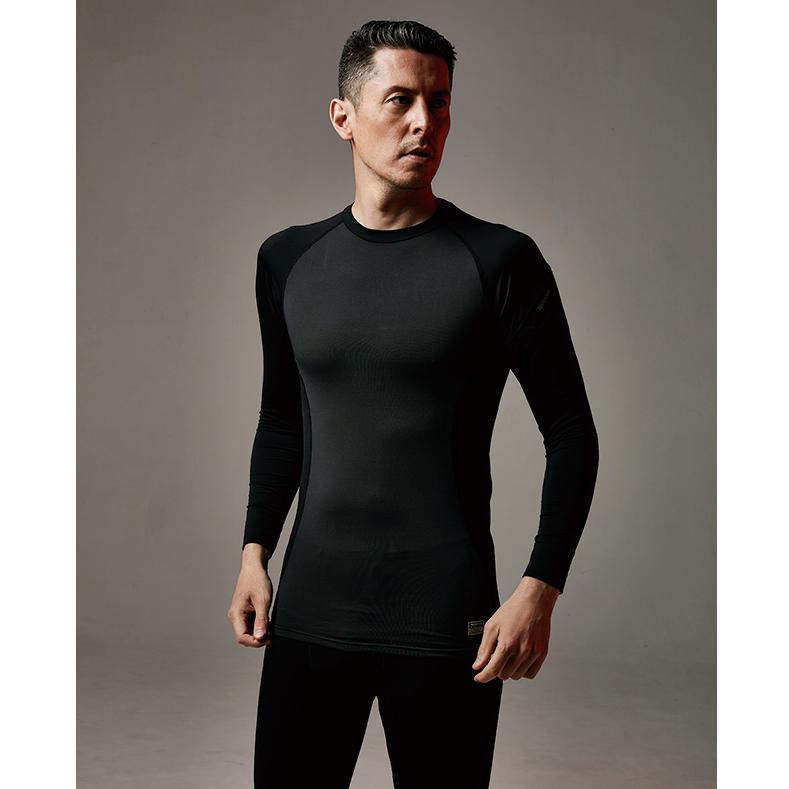 長袖シャツ TSデザイン 8225 コンプレッション インナー 秋冬 メンズ