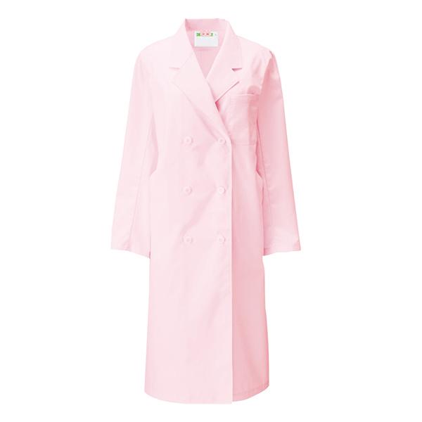 ドクターコート 125-70 レディース ダブル 長袖 制菌 吸汗 防汚 白衣