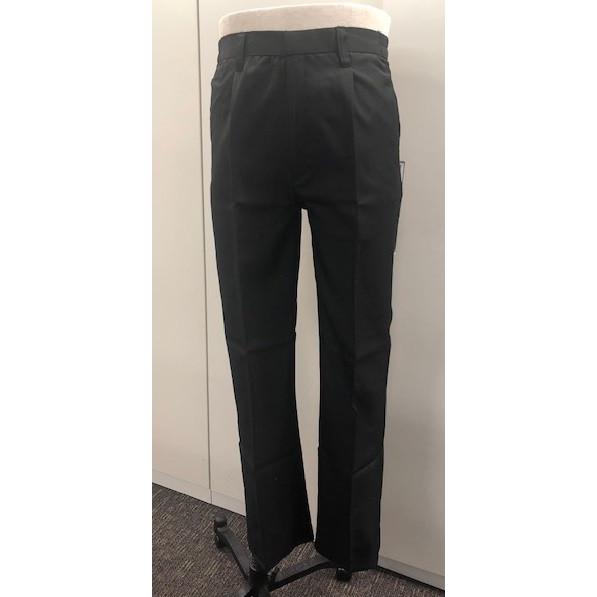 アウトレット パンツ 黒パンツ 男女兼用 両脇ポケット 両後ろポケット 脇ゴム スラックス ボトムズ 飲食 制服 ユニフォーム Uniform Japan 通販 Paypayモール