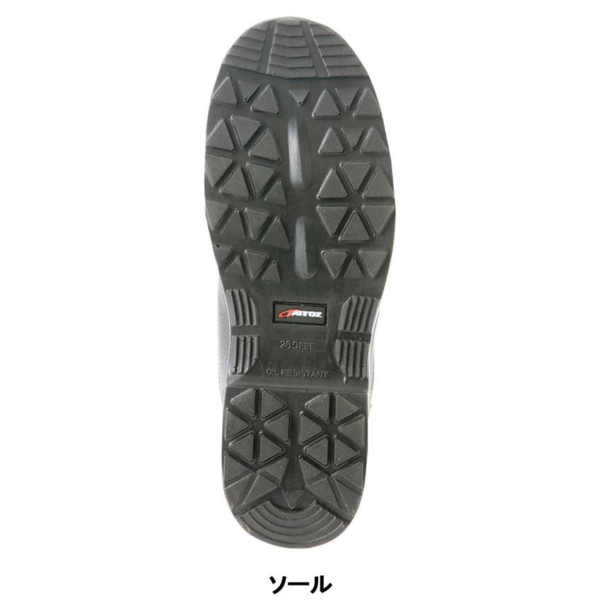 セーフティシューズ 安全靴 AZ-59802 22〜30cm 男女兼用 ウレタン短靴