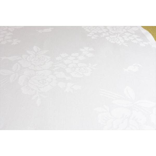 人気ショップが最安値挑戦 テーブルクロス 白 バラ柄 野ばら180 270 5枚 プロ仕様 ケータリングイベント 会議 宴会 レストラン 飲食店 おもてなし 注目の Homeofmalones Com
